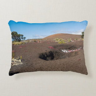 Cojín Decorativo cono de cine pu’u pua’i a lo largo del sendero de 