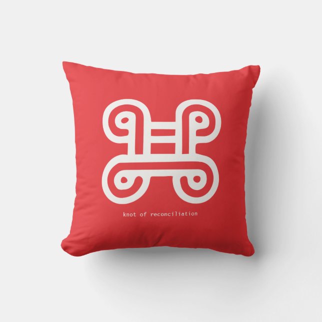 Cojín Decorativo Conocimiento de Reconciliación (Anverso)