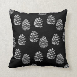 Cojín Decorativo Conos del pino - reversible monocromático