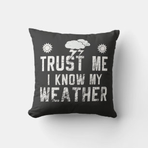 Cojín Decorativo Conozco mi clima