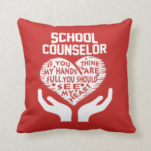 Cojín Decorativo Consejero de la escuela