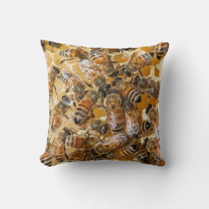 Cojín Decorativo Conservación de abejas en la granja de miel de Arl