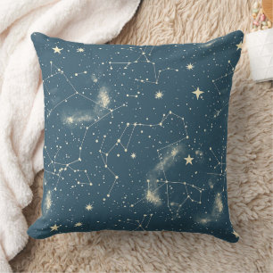 Cojín Decorativo Constelación celeste - Noche estrellada (2)