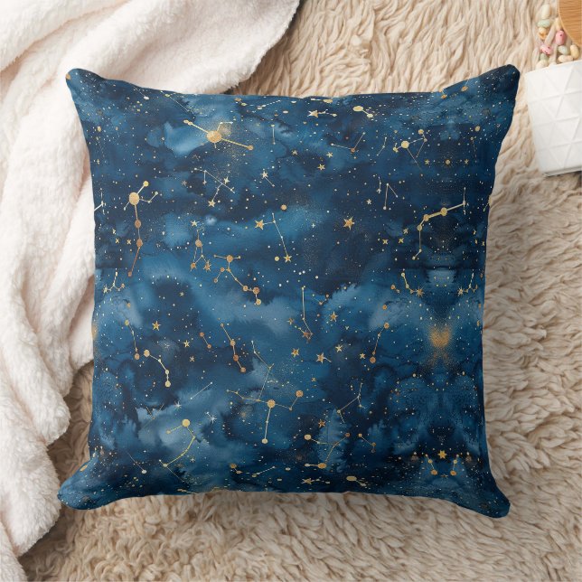 Cojín Decorativo Constelación celeste - Noche estrellada (7) (Manta)