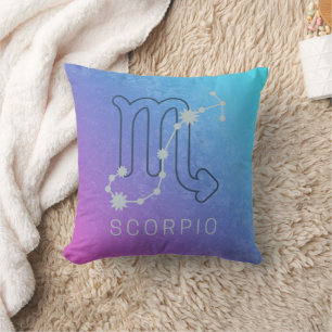 Cojín Decorativo Constelación del Horóscopo de Signo Estrella Escor