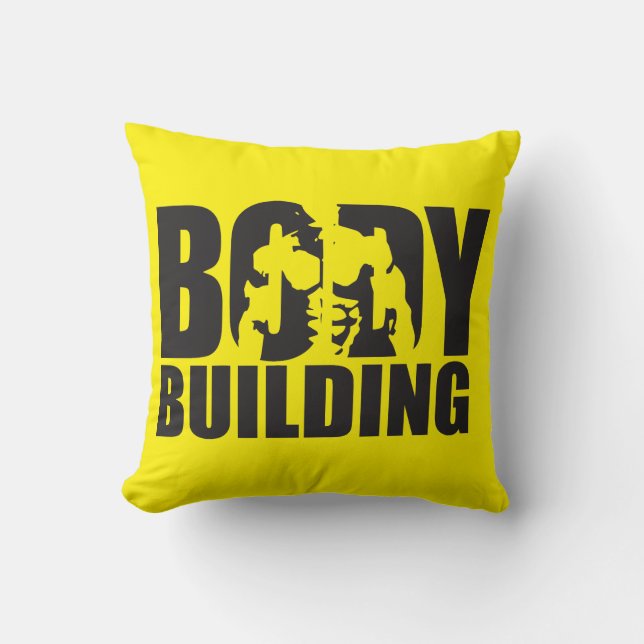 Cojín Decorativo Construcción de cuerpos (Anverso)