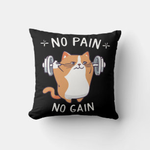 Cojín Decorativo ¡Construyamos Músculo! ¡Hora del Gimnasio!