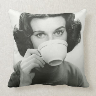 Cojín Decorativo Consumición de la mujer