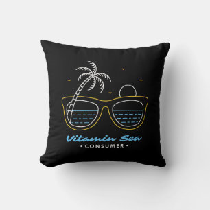 Cojín Decorativo Consumidor de Vitamin Sea 1