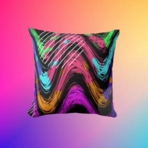 Cojín Decorativo Contraste Colorido