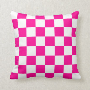 Cojín Decorativo Controles rosa y blanco calientes