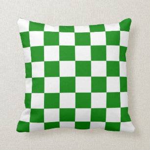 Cojín Decorativo Controles verde y blanco