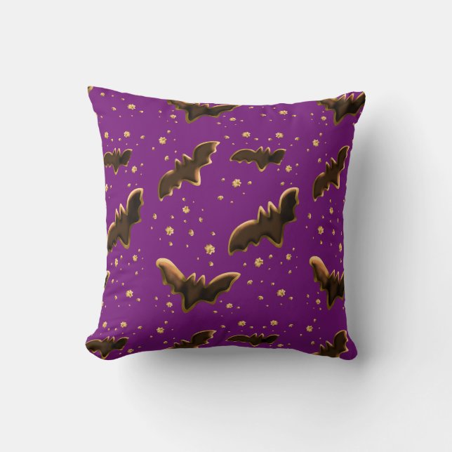 Cojín Decorativo Cookie Bats and Crumbs (Anverso)