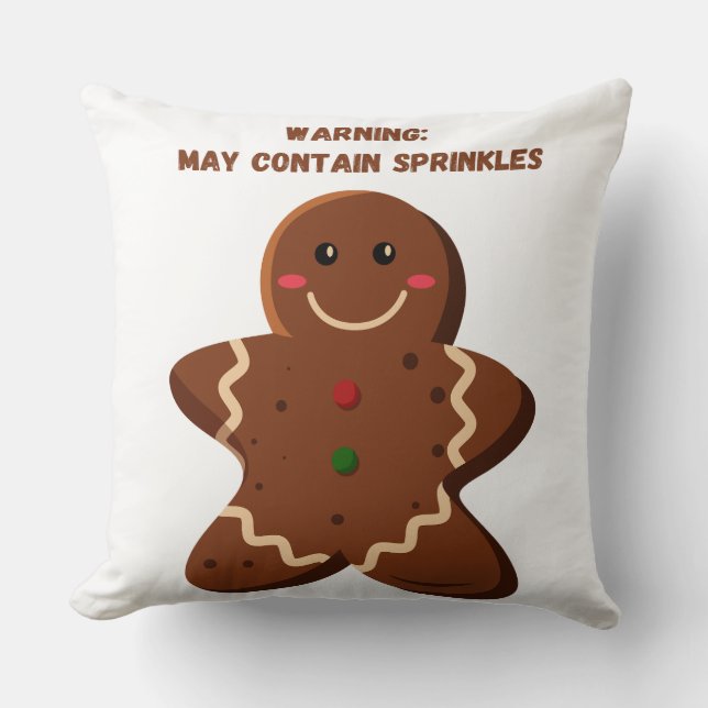 Cojín Decorativo cookie de navidades (Anverso)