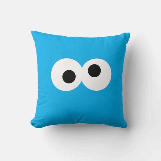 Cojín Decorativo Cookie Monster Big Face (Anverso)