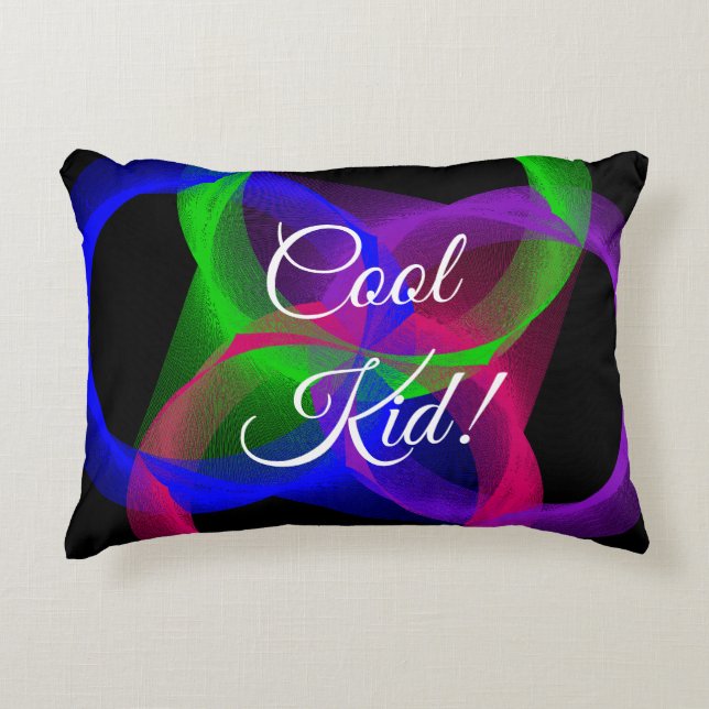 Cojín Decorativo Cool Kid Geometric Accent Pillow (Anverso)