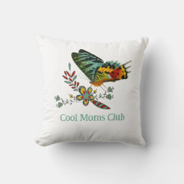 Cojín Decorativo Cool Moms Club Butterfly club