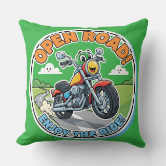 Cojín Decorativo Cool Motorcycle-Adventurous Nursery Decor