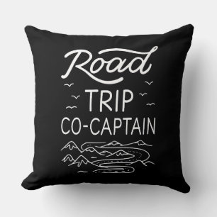 Cojín Decorativo Copiloto de viaje por carretera I - Navegador de R