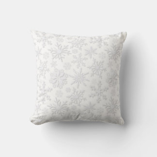 Cojín Decorativo Copo de Nieve Escarcha y Florece – Hielo
