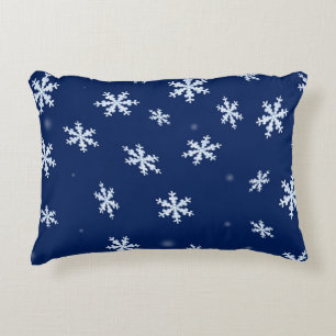 Cojín Decorativo Copos de nieve