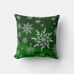 Cojín Decorativo Copos de nieve