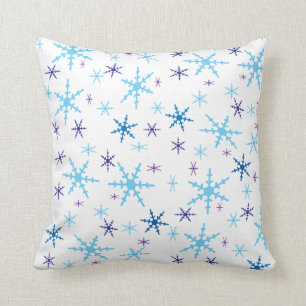 Cojín Decorativo Copos de nieve