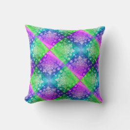 Cojín Decorativo Copos de nieve / encaje / Miami / Greenleaf / Incl