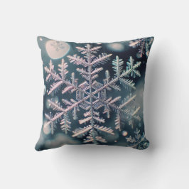 Cojín Decorativo Copos de nieve / Luna