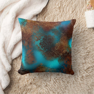 Cojín Decorativo Copper Patina Rustask Damask