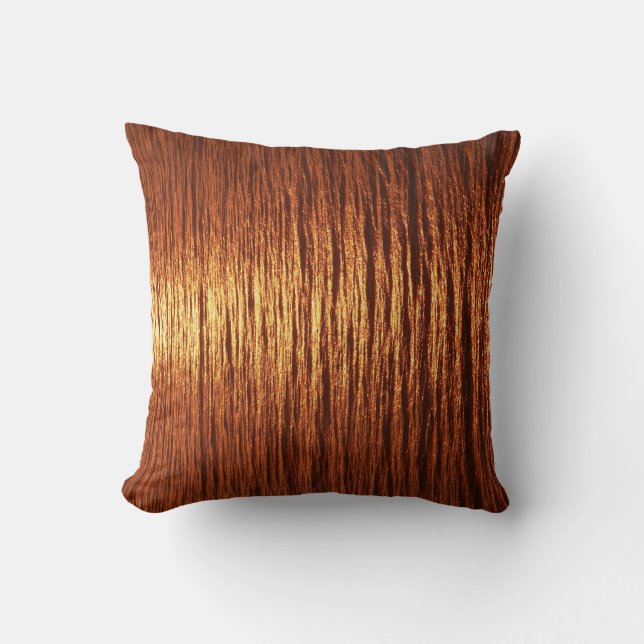 Cojín Decorativo Copper sea pattern (Anverso)