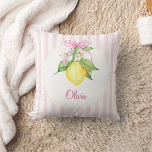 Cojín Decorativo Coqueta Limón Rosa