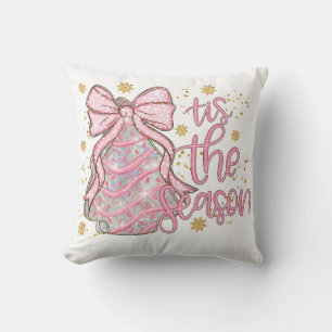 Cojín Decorativo Coquette Christmas Tree Cake esta temporada