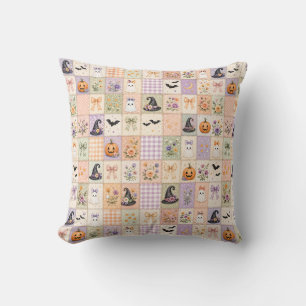 Cojín Decorativo Coquette Halloween espeluznante
