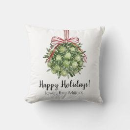 Cojín Decorativo Coquette Mistletoe Navidades Pillow decorativo