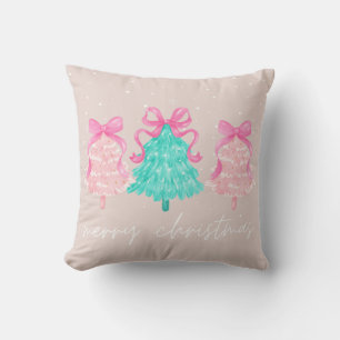 Cojín Decorativo Coquette Pink Christmas Trelow