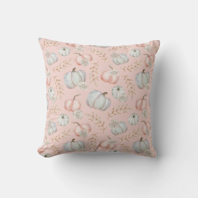Cojín Decorativo Coquette rosa Caída Pillow (Anverso)