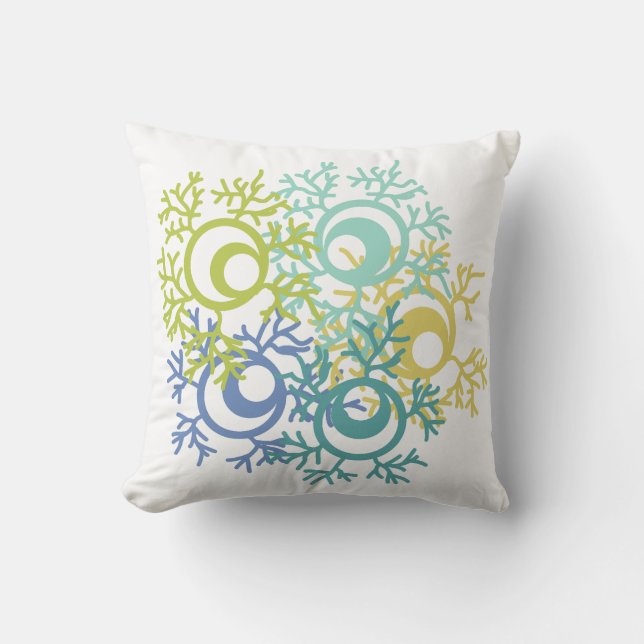 Cojín Decorativo Coral (Anverso)