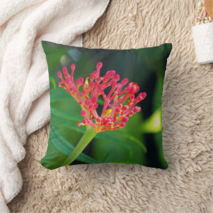 Cojín Decorativo Coral Bush en flor