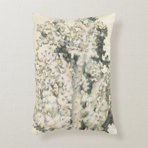 Cojín Decorativo Coral de acuarela antigua