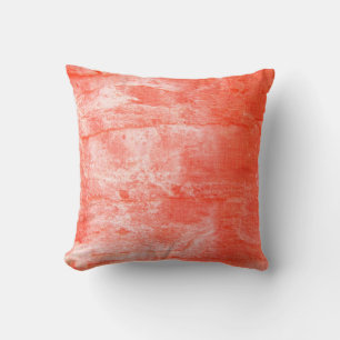 Cojín Decorativo Coral/extracto blanco