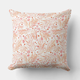 Cojín Decorativo Coral Foliage