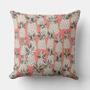 Cojín Decorativo coral rubio de piña