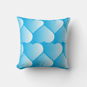 Cojín Decorativo corazón azul