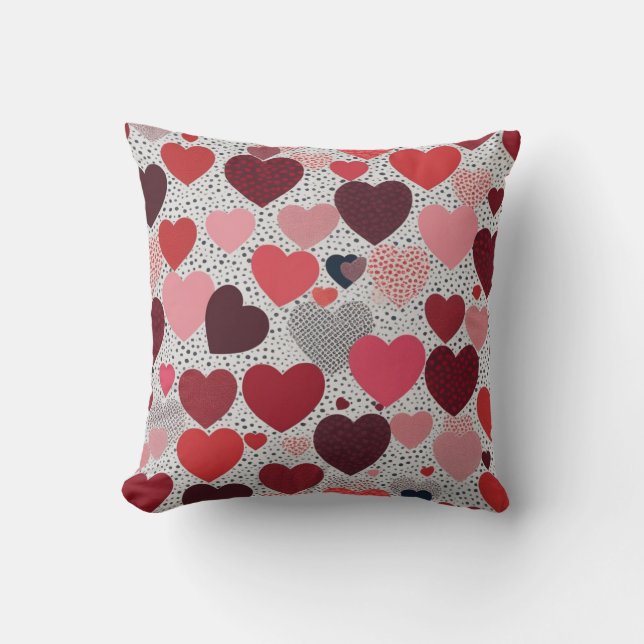 Cojín Decorativo Corazón cálido  (Anverso)
