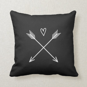 Cojín Decorativo Corazón con las flechas