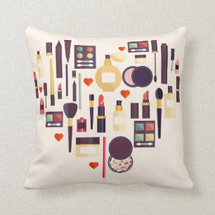 Cojín Decorativo Corazón de Comestics
