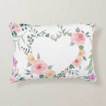 Corazón de Flor Rosa