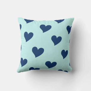 Cojín Decorativo Corazón de Moda romántica moderna de la Marina Azu