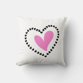 Cojín Decorativo Corazón del arte moderno